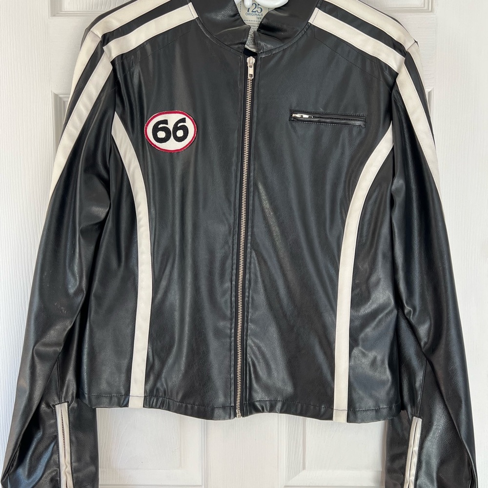 Black and White Women's Jacket